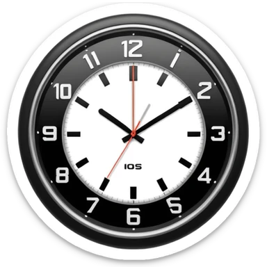 quiero un reloj  de pared 2pm  de la tarde porfvarto  sticker