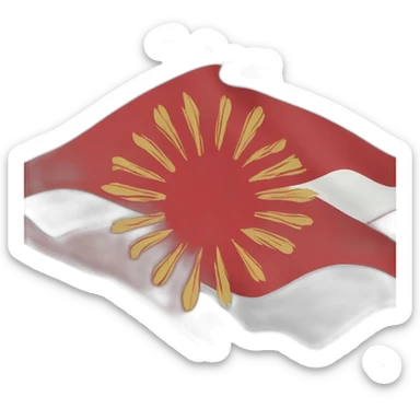 Flag ottoman empire sticker