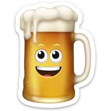 Beer sticker
