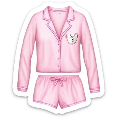 Victoria secret pyjama set sticker