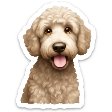 Labradoodle sticker