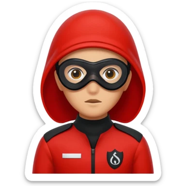 squid game guard sticker