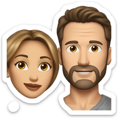 Jlo and Ben affleck sticker