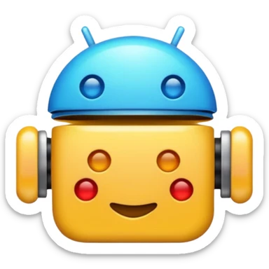 Crea un icono de peliculas estilo android sticker
