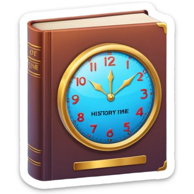 A Brief History of Time book sticker