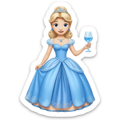 cinderella emoji sticker