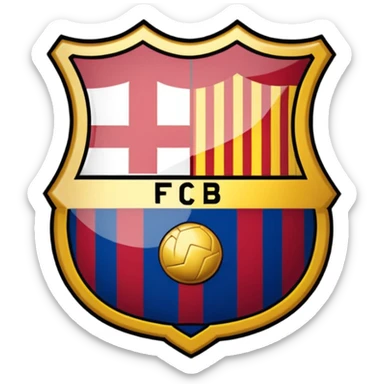 Escudo del FC Barcelona  sticker