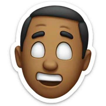 Crying while laughing but insane sticker