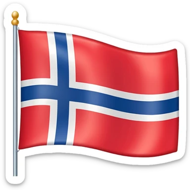 Flag of Norway 🇳🇴 sticker