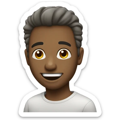 Un doigt qui es tendu vers le haut  sticker