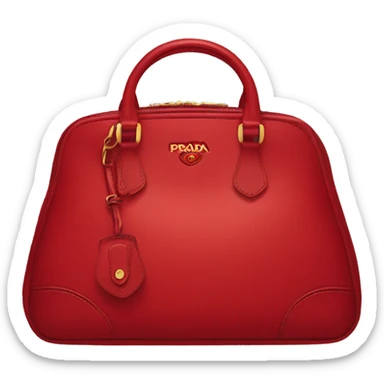 Prada purse in red sticker