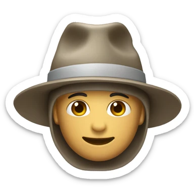 buckett hat samsung emoji style sticker