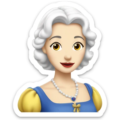Blanche neige  sticker