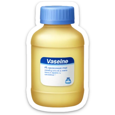 Vaseline sticker