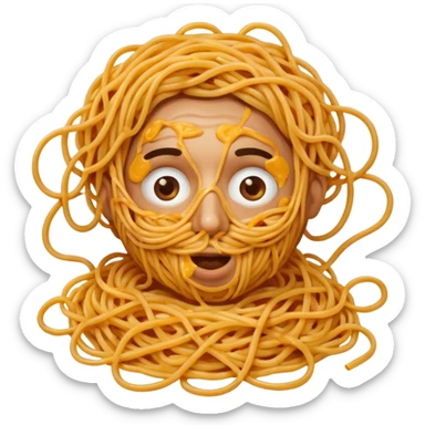 spaghetti slayer sticker