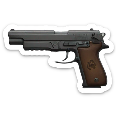 Arma pistola sticker