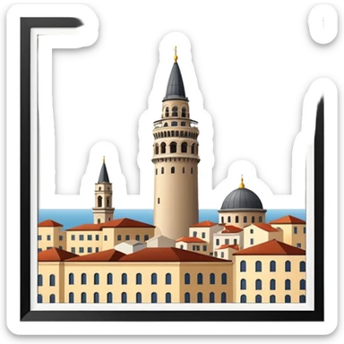 Galata Tower sticker