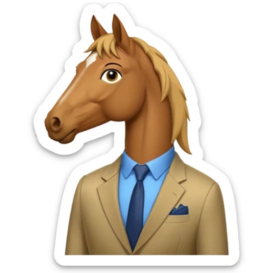 Bojack horseman  sticker