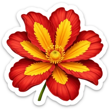 Flor de Lopus  sticker