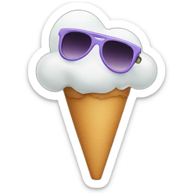 lightyear sunglasses eat icecream sticker