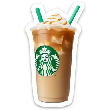 Starbucks iced chai  sticker