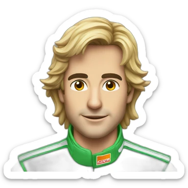 Carlos Sainze f1 drivers sticker