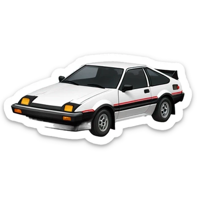 Toyota trueno ae86 sticker