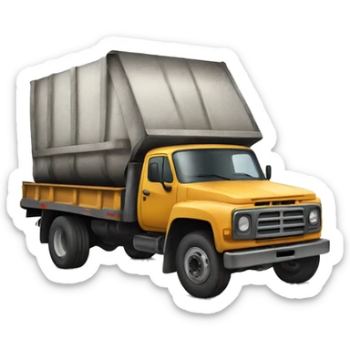 salvage truck sticker