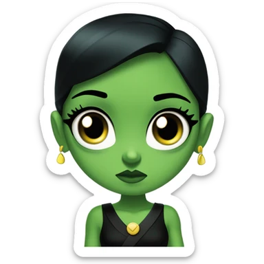 Buttercup powerpuff girl  sticker