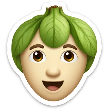 fig the fruit sticker