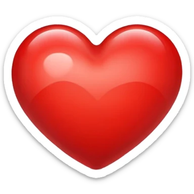 Red Heart pumping  sticker