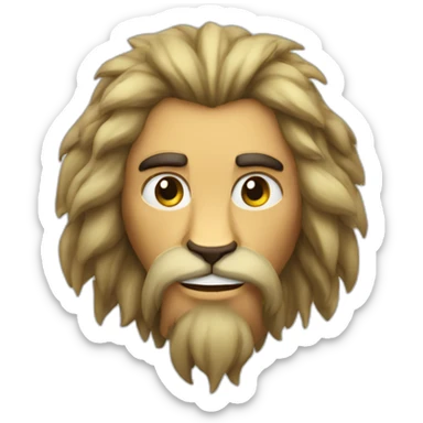 León molesto  sticker