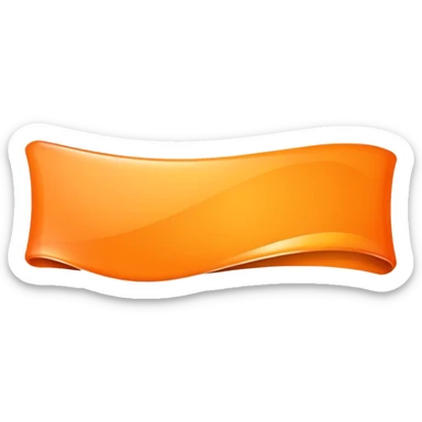 elegant horizontal banner with HEX code #FF6A00 sticker