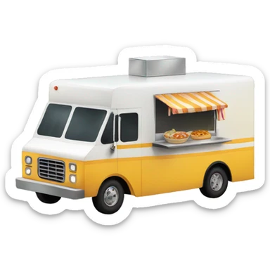 Food truck sticker