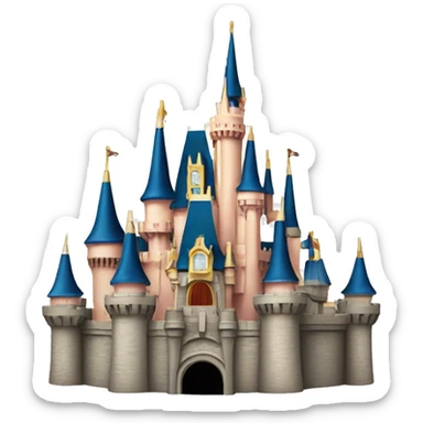 Walt Disney World Castle sticker