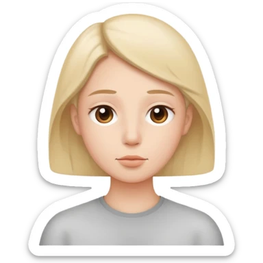 person exhaling, visible breath, calm face emoji sticker