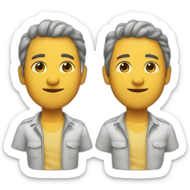 dios en bata sticker