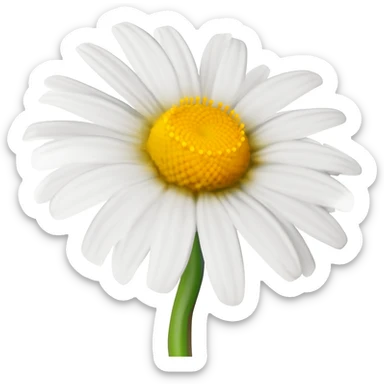 Daisy sticker