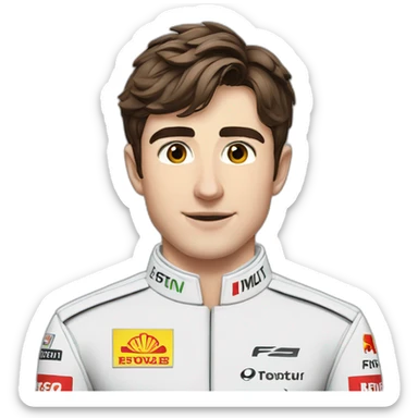 charles leclerc f1 sticker