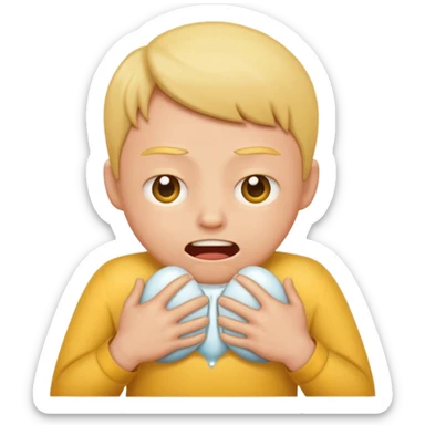 holding in my pee with my balls sticker