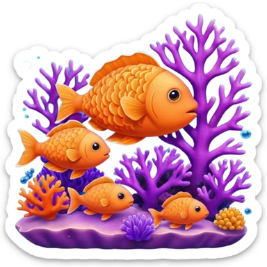 Coral Growth sticker