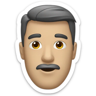 Máquina de afeitar sticker