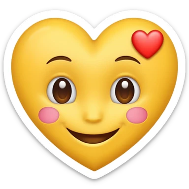 Love emoji Facebook sticker