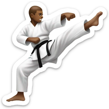 Karate  sticker