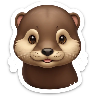 with otter please sticker