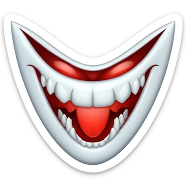 Vampire item sticker