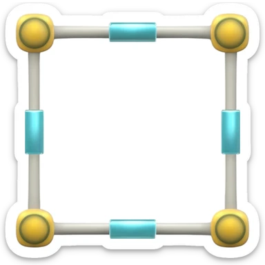 Neural network net frame  sticker