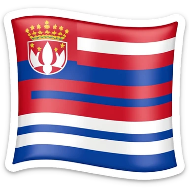 Flag od republika srbska  sticker