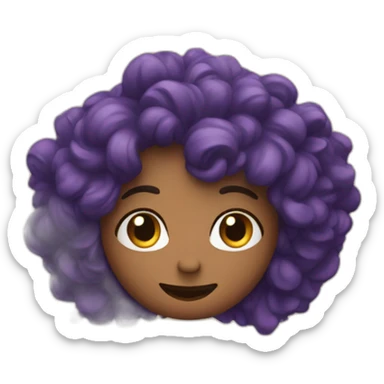 pop with heart in the eyes and stars around it sticker