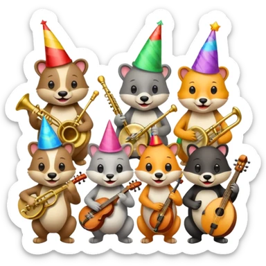 Animals as Musicians sticker